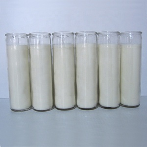 Wholesale Custom Printed Long 8 Inches Glass <strong>Prayer</strong> Vigil <strong>Candles</strong> - Product Image 4