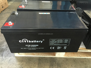UPS 소비자 전자 제품 및 조명을위한 납산 배터리 장수명 12V 200AH 태양 전지 젤 무료 유지 보수 - Product Image 5
