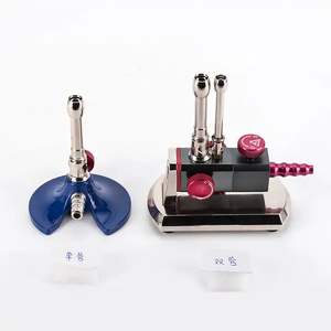 Rotatable Gas Propane Light with Two Tube Dental Laboratory Bunsen Burner - Product Image 3