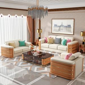 ชุดโซฟาห<span class=keywords><strong>น</strong></span>ังหุ้มบุแบบปรับเอนได้ทรงสี่เหลี่ยมผื<span class=keywords><strong>น</strong></span>ผ้า <span class=keywords><strong>สไตล์</strong></span>อิตาลี สำหรับ<span class=keywords><strong>ห้อง</strong></span><span class=keywords><strong>น</strong></span>ั่งเล่<span class=keywords><strong>น</strong></span>หรูหราทั<span class=keywords><strong>น</strong></span>สมัย เหมาะสำหรับอพา<span class=keywords><strong>ร์</strong></span>ทเมนต์ โรงแรม และวิลล่า - Product Image 1