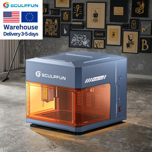 Máquina de Marcado y Grabado Láser de Escritorio para Madera SCULPFUN ICube Ultra de Doble Láser para Pequeñas Empresas - Product Image 1