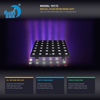 Projecteur LED Bluemoon 200W Golden Matrix avec 36 perles lumineuses 3-en-1 pleine couleur DMX512 pour discothèques, théâtres, locations, fêtes et bars