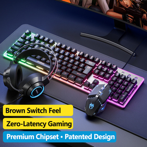 Các Nhà Sản Xuất Bán Buôn Hot Bán Chơi Game Bàn Phím USB Có Dây Teclado Gamer Chơi Game Bàn Phím Màu Bàn Phím - Product Image 4