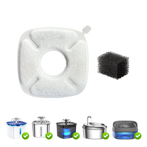 Filtros de Carbón Activado de Repuesto para <span class=keywords><strong>Bebedero</strong></span> de Mascotas, Elemento Filtrante Antibacteriano para <span class=keywords><strong>Gatos</strong></span> y Perros, Saludable - Product Image 3