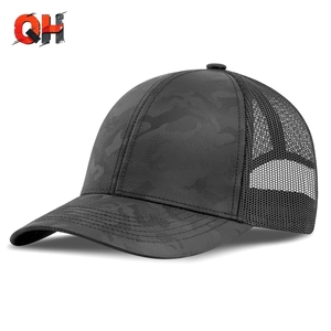 Casquette de baseball en <span class=keywords><strong>maille</strong></span> camouflage à séchage rapide pour hommes et femmes, grande taille, pour sports de plein air, protection solaire, casquette rigide - Product Image 4