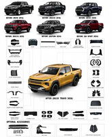 Nouveau kit carrosserie pour Toyota Hilux 2016-2025 : Améliorez votre véhicule avec la conversion Revo Rocco 2016-2025 en version 2026 – Lifting avant