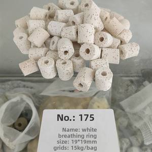 Matériau de filtration d'aquarium en zéolite malachite blanche moderne Anneau respiratoire pour aquarium-Filtre <span class=keywords><strong>bio</strong></span>-chimique Anneau de technologie en céramique - Product Image 3