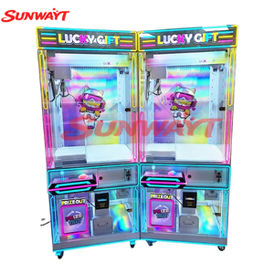 เครื่องเล่นเกมหยอดเหรียญราคาถูกในสวนสนุก เครื่องคีบตุ๊กตาแบบอาร์เคด พร้อมตัวรับเหรียญ - Product Image 4