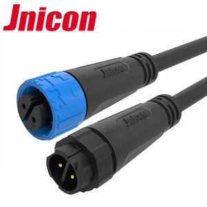 Jnicon IP67 M16 trên đúc cáp 2 pin kết nối không thấm nước với hàn thiết bị đầu cuối - Product Image 1