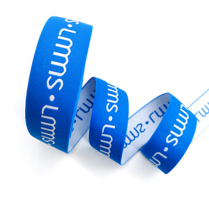 Nhà Máy 3.5 Cm <span class=keywords><strong>Jacquard</strong></span> Đàn Hồi Với Chữ Nylon Đồ Lót Dây Thắt Lưng Biểu Tượng Tùy Chỉnh Nylon <span class=keywords><strong>Jacquard</strong></span> Đàn Hồi Vải Cho Hàng May Mặc - Product Image 5