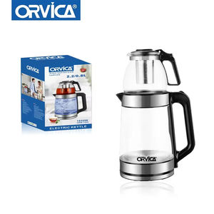 Bouilloire électrique en verre intelligent à double paroi de 2 L, portable pour la maison, l'hôtel, contrôle de la température - Product Image 5