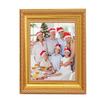 Cadre photo carré 5x5 6x6 8x8 10x10 en gros pour mariage, cadre décoratif en plastique pour peinture à l'huile et calligraphie
