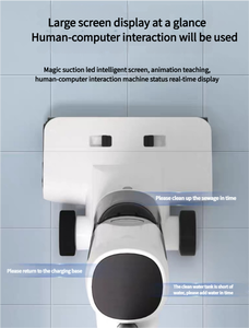 Aspiradora de Vapor Eléctrica Vertical para el Hogar con Pantalla LED Inteligente Grande de 15000pa - Product Image 3