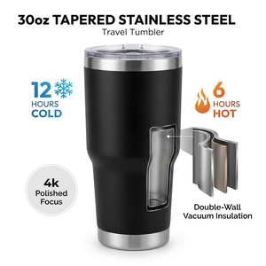 Vaso Térmico de Acero Inoxidable con Logotipo Personalizado, 20oz/30oz, Doble Pared Aislada, para Viaje, Regalo, Venta al Por Mayor, Libre de BPA - Product Image 3