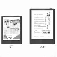 E-reader 2026 Terbaru 6 Inci Eink Epaper Reader BLE Wifi Format Pdf Layar Sentuh E-ink Pembaca E Ink Pembaca Ebook HD EReader