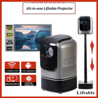 Conception unique FHD 1080P mise au point automatique/projecteur portable intelligent Keystone Android 9.0 pour Home cinéma