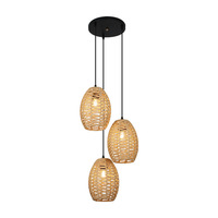 Lustre en fer et acier inoxydable de style chinois, réglable en hauteur, économe en énergie, pour salons/salles à manger, table de bar créative