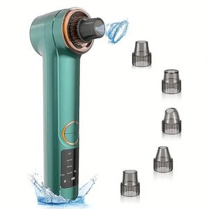 Hơi nước ấm mụn đầu đen chân không 2-in-1 lỗ chân lông sạch hơn, nén nóng & công cụ khai thác cho chăm sóc spa tại nhà - Product Image 2