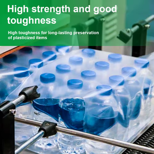 Pellicola Termoretraibile Trasparente in Polietilene <span class=keywords><strong>90</strong></span> PE, Fogli di <span class=keywords><strong>Film</strong></span> Plastico per Imballaggio - Product Image 2