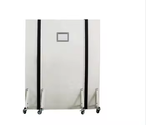 Écran de protection mobile anti-rayons X avec vitre de visualisation, monté sur roues, pour les lieux de travail en radiologie médicale - Product Image 6