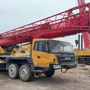 Grue sur camion Sany modèle 2018, 80 tonnes, équipement d'occasion en bon état, prêt à la vente - Product Image 4