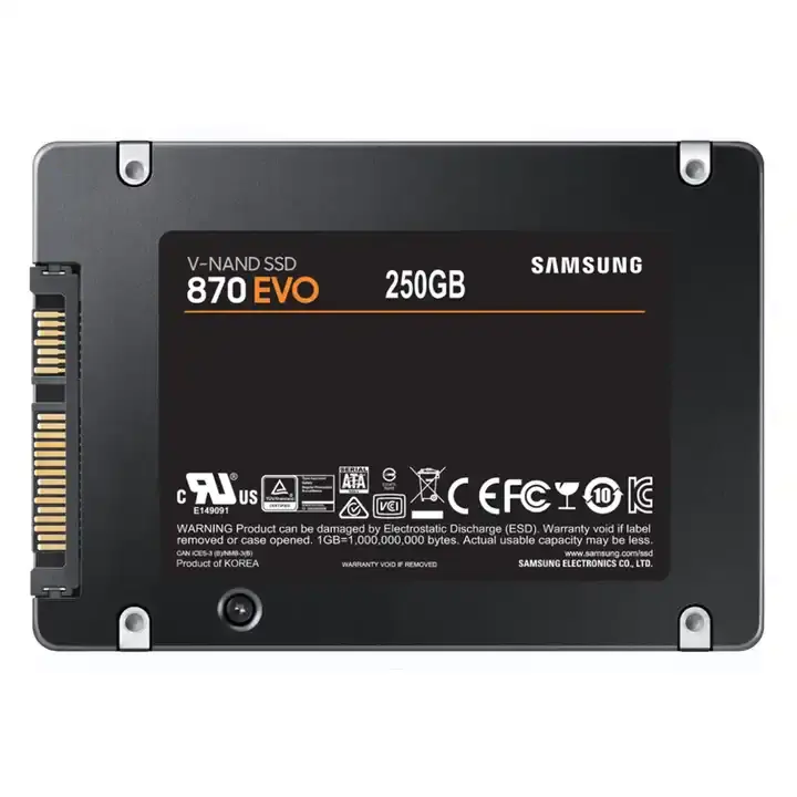 Sam sung Client pz 4bit MLC V-NAND 2.5 pollici SATA 6 Gb/s 4GB LPDDR4 SSD MZ-77Q4T0BW 870 QVO 4TB