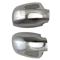 Accessoires de décoration chromés pour voitures DACIA SANDRO, couvre-miroir de porte pour Renault DUSTER 2012-2022, capuchon de rétroviseur latéral de porte