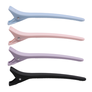 Lot de 17 <span class=keywords><strong>bigoudis</strong></span> professionnels en aluminium thermique avec <span class=keywords><strong>velcro</strong></span>, pinces de sectionnement et chouchous pour coiffure en salon - Product Image 4