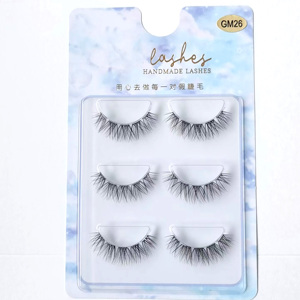 <span class=keywords><strong>GM26</strong></span> Individuelle Wimpern Band Diy Segmented Lash Extensions Kit Diy Wimpern mit klarem Band Faux Nerz Wimpern - Product Image 1