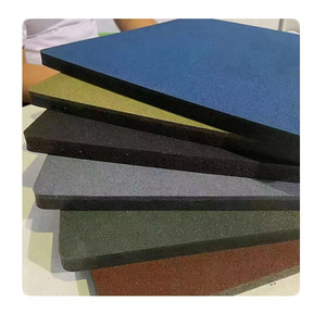 Tapis en caoutchouc composite antidérapant pour salle de sport 1m*1m/500mm*500mm - Product Image 5