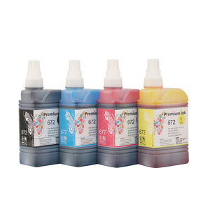 Greencolor sóng giấy nghệ thuật giấy <span class=keywords><strong>Kraft</strong></span> tráng giấy 1000ml nước dựa trên Mực in cho Epson i3200/4720 Kyocera đầu in - Product Image 1