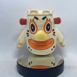 UYEAH personalizado lindo monstruo amarillo peluche OEM CE EN71 suave peluche Animal juguete para regalos - Product Image 1