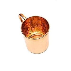Haute vente plaqué or bière tasse cuivre métal bière tasse plage haut de gamme Cocktail moscou Mule cuivre tasse - Product Image 4