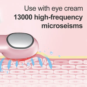 Brosse nettoyante exfoliante électrique en silicone OEM pour le visage, massage chaud/froid, pour hommes et femmes, idéale pour le spa - Product Image 3