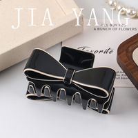 Pince à cheveux minimaliste en acétate JIAYANG, nouvelle collection, pince à cheveux de qualité supérieure pour chignon, accessoire capillaire élégant