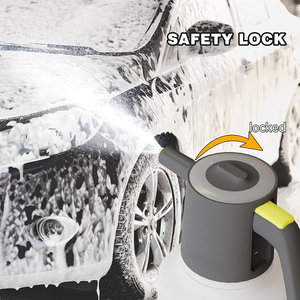 Bộ súng phun bọt chuyên nghiệp & bộ rửa xe - Máy phun điện/ắc quy với bơm 2L dùng cho việc chăm sóc xe hơi & làm sạch bằng bọt tuyết - Product Image 6