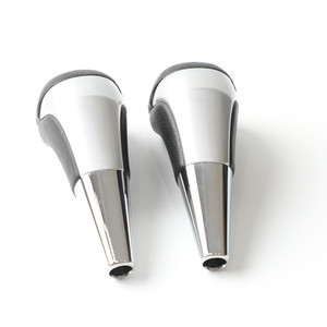 Pommeau de levier de vitesse en cuir mat, Design ergonomique, pour Toyota Hilux Fortuner 2005 – 2016 - Product Image 4