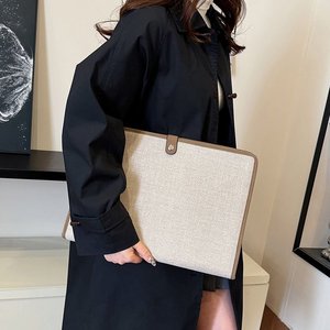 Mulheres Business Card Holder Bag <span class=keywords><strong>Notebook</strong></span> Laptop Cover Conferência Pasta Documento arquivo Clutch Bag Laptop Sleeve Laptop bag - Product Image 6