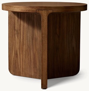 Table basse ovale en chêne massif Wabi Sabi avec pied unique à tenon intégré, style minimaliste, profil bas, pour salon, table à thé en bois, personnalisable - Product Image 6