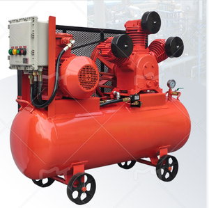 Silent Oil-Free Portable Industrial AC Powered <b>Cooled</b> 220V 2800RPM 1-3HP Portable Portable Air Com - Product Image 6