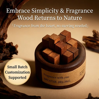 Diffuseur d'huiles essentielles aromathérapeutiques sans sulfate, sans alcool, à combustion libre sur bois, longue durée, sans flamme, pour un air frais, en forme de cylindre