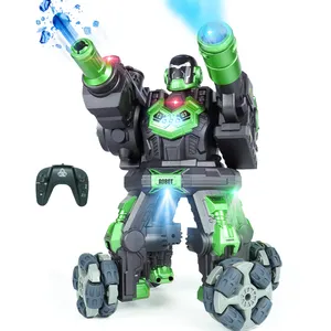 2.4G Somatosensorische Rc Battle Robot Speelgoed 2-persoons Competitie Vechten Robot Licht Geluid Afstandsbediening Robot Voor Kinderen