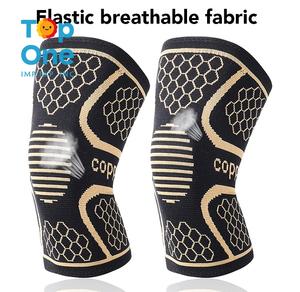 Top One Compression Genouillère Brace Durable et Cuivre Infusé pour Soulagement de la Douleur Arthrite et Soutien - Product Image 5