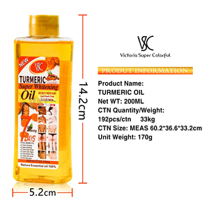 <span class=keywords><strong>Huile</strong></span> Essentielle à Marque Blanche <span class=keywords><strong>de</strong></span> Curcuma pour Éclaircir, Anti-Âge, Anti-Taches Foncées, Soin <span class=keywords><strong>de</strong></span> la Peau à l'Amande, à la <span class=keywords><strong>Papaye</strong></span> et à la Rose - Product Image 4