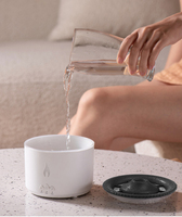 Diffuseur d'huile essentielle de flamme 3D, diffuseur de feu de volcan, diffuseur d'arôme de parfum de maison humidificateur