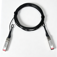 Câble AOC SFP+ vers SFP+ 10G 5M 7M Noir 10GBASE SR Câble à Fibre Optique Active OM3 Multimode pour Commutateur Cisco Mikrotik Ubiquiti