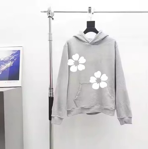 Vêtements pour hommes, sweats à capuche en coton 100% avec impression en relief, streetwear, sweat à capuche personnalisé pour hommes - Product Image 1