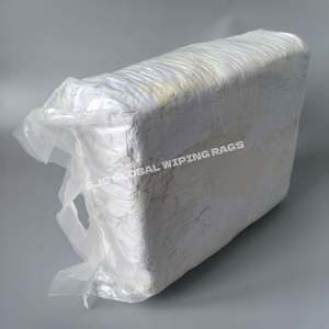 Trapos de Lana Reciclada de 25 kg para Limpieza Industrial y Marina, Trapos Blancos 100% Algodón, Trapos Industriales de Algodón para Limpieza - Product Image 1