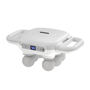 Masajeador de espalda superventas 2024, pistola de masaje de 6 cabezales para el alivio del dolor muscular corporal, Estimula la relajación de la presión corporal - Product Image 6