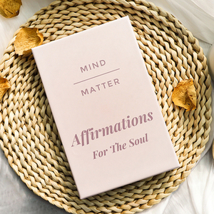 Ensembles de cartes d'affirmation positive de l'esprit de la matière d'impression de conception personnalisée pour l'âme - Product Image 2
